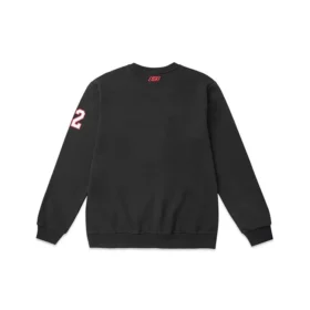 Men”s Skechers Alphabet Printing Knit Pullover Black