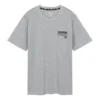 Men”s Skechers Knit Round Neck Short Sleeve Gray