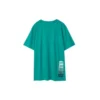 Men”s Skechers Loose Printing Breathable Short Sleeve t Blue