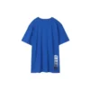Men”s Skechers Printing Short Sleeve Blue