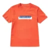 Men”s Skechers Printing Short Sleeve t Orange Red