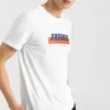 Men”s Skechers Printing Short Sleeve t White