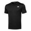 Men”s Skechers Training Running Sports Knit Short Sleeve Black