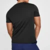 Men”s Skechers Training Running Sports Knit Short Sleeve Black