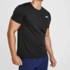 Men”s Skechers Training Running Sports Knit Short Sleeve Black