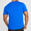 Men”s Skechers Training Running Sports Knit Short Sleeve Blue