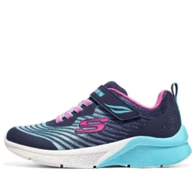 Microspec Rejoice Racer Athletic Sneakers “Black Blue Pink”