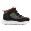 Microspec Zovox Blended Velcro Shoes “Black Grey Red”