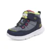 Microspec Zovox Blended Velcro Shoes “Navy Grey”