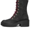 Modern Comfort Winter High-Top Martin Boots Black