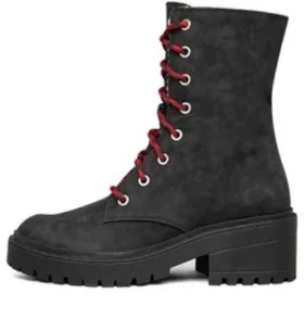 Modern Comfort Winter High-Top Martin Boots Black