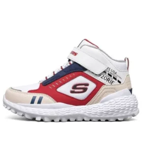 Monster Shoes “White Red Navy”