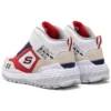 Monster Shoes “White Red Navy”