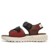 Monster Velcro Functional Outdoor Open Toe Flat Heel Sports Brown Sandals