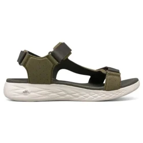 On The Go 600 Velcro Olive Green Sandals