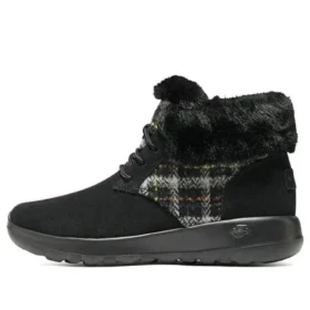 On-the-Go Joy Boots “Black White Red”