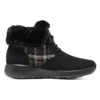 On-the-Go Joy Boots “Black White Red”