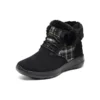 On-the-Go Joy Boots “Black White Red”