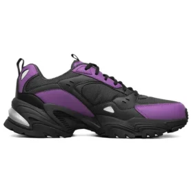 One Punch Man x Skechers Stamina V2 Low-Top Running Shoes Black/Purple