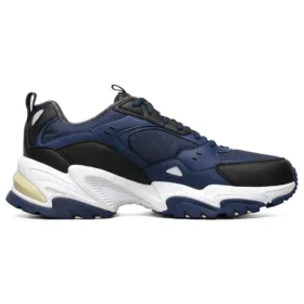One Punch Man x Skechers Stamina V2 Low-Top Running Shoes Blue/Black