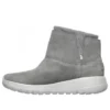 One The Go Socks Stitching Short Boots “Dark Grey”