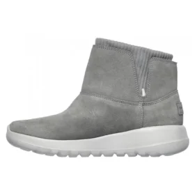 One The Go Socks Stitching Short Boots “Dark Grey”