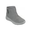 One The Go Socks Stitching Short Boots “Dark Grey”