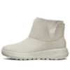 One The Go Socks Stitching Short Boots “Grey”