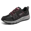 Outdoor Trekking Low Cut “Black Red Grey”