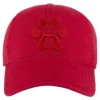 Paw Print Twill Washed Hat