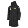 Performance Series Long Down Jacket “Black White Yellow”