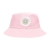 Reservible Bucket Hat “Pink White”