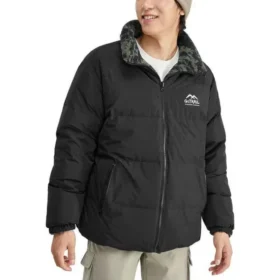 Reversible Waterproof Down Jacket “Black”
