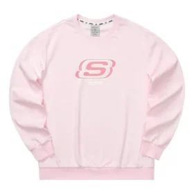 S Letter Crew Sweater “Pink”