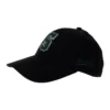 S Letter Embroidery Baseball Cap “Black Green”