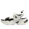 Sandal “White Black”