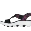 Skechers Slip-ins: GO WALK Massage Fit Sandal – Confetti Sky