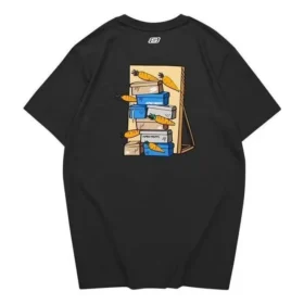 Skechers x Carrot Graphic Tee “Black Yellow Blue”