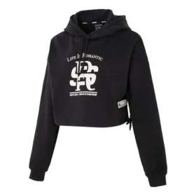 Skechers x Romantic Crown Long Sleeve Hoodies “Black White”