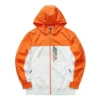 Skechers x SKX Hoodied Woven Jacket “White Orange”