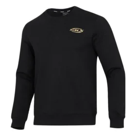 Skechers x SKX Logo Printed Crew Sweater “Black Yellow”