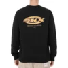 Skechers x SKX Logo Printed Crew Sweater “Black Yellow”