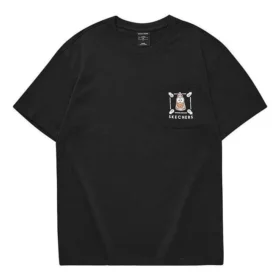 Skechers x SpongeBob Printed Short Sleeve T-shirt “Black White”