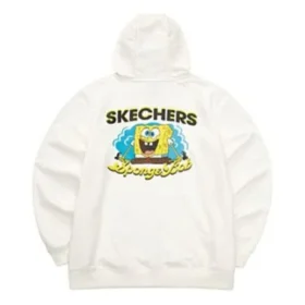 Skechers x SpongeBob SquarePants Graphic Hoodie “White Yellow Black”