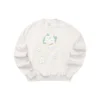 Skechers x XIAOLI Graphic Crew Sweater “Grey White”