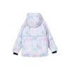 SKX Hooded Down Jacket “Purple Blue White”