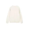 SKX Letter Print Crew Sweater “White Black”