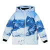 SKX Mountain Printed Down Jacket “Blue White”