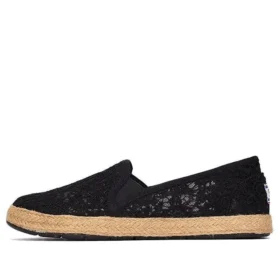 Slip-on Lace Shoes “Black”