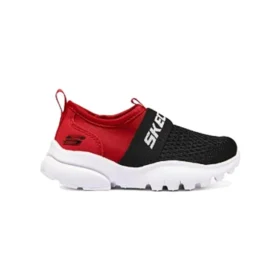Slip-On Sport Shoes “Black Red”